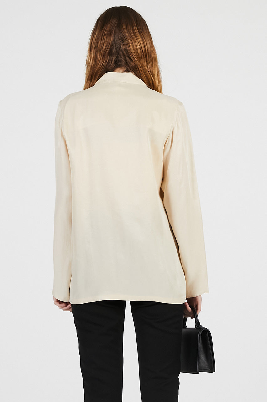 Ladder Lace Shirt Jacket - 26SUMMER