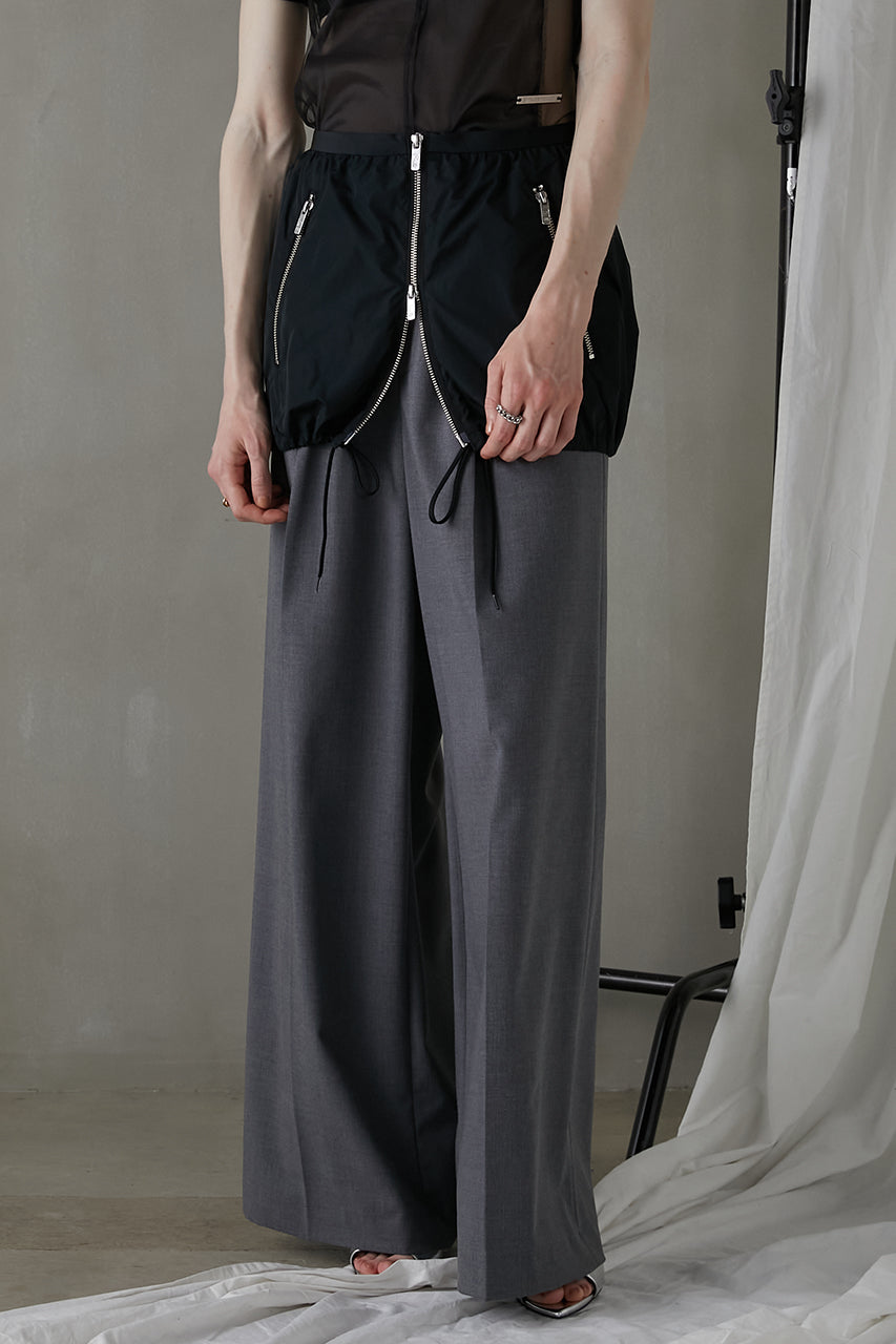 [24SUMMER PRE ORDER]Layered Wide Pants