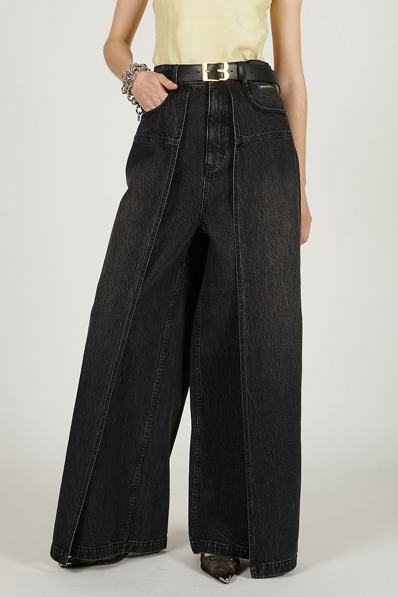 パンツ theredthread S layered work denim theredthread S layered work denim THEREDTHREAD S cutting denim 2