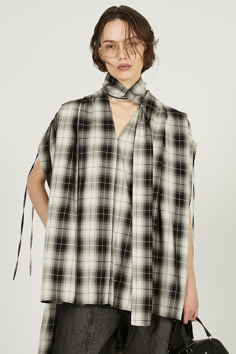 Scarf Neck Blouse - PRE ORDER
