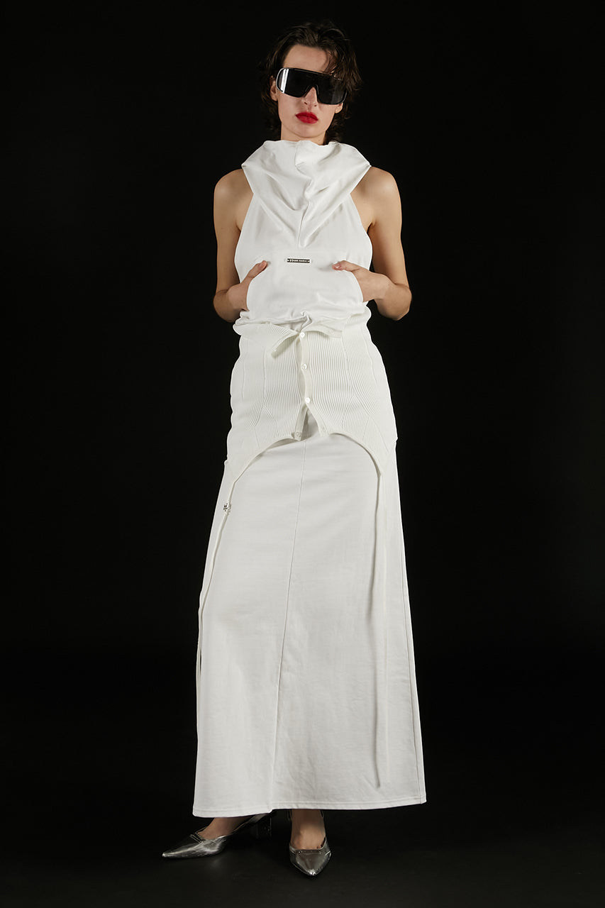 PRANK PROJECT ドレープフーディワンピース ドレープフーディワンピース / Draped Hoodie Dress（ワンピース