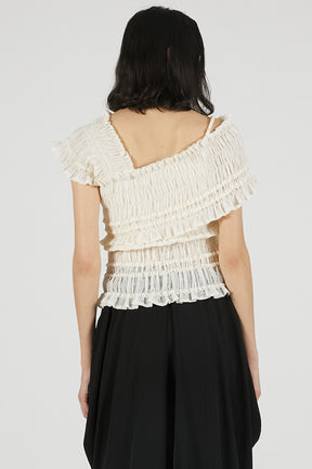 Crepe Shirring Top - 26SUMMER