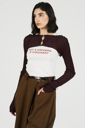 2WAY Sheer Rib Bolero - 26SUMMER