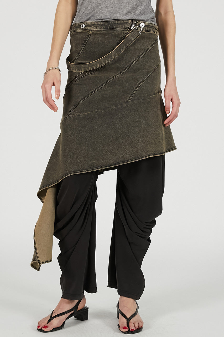 Asymmetrical Denim Tunic - 26SUMMER