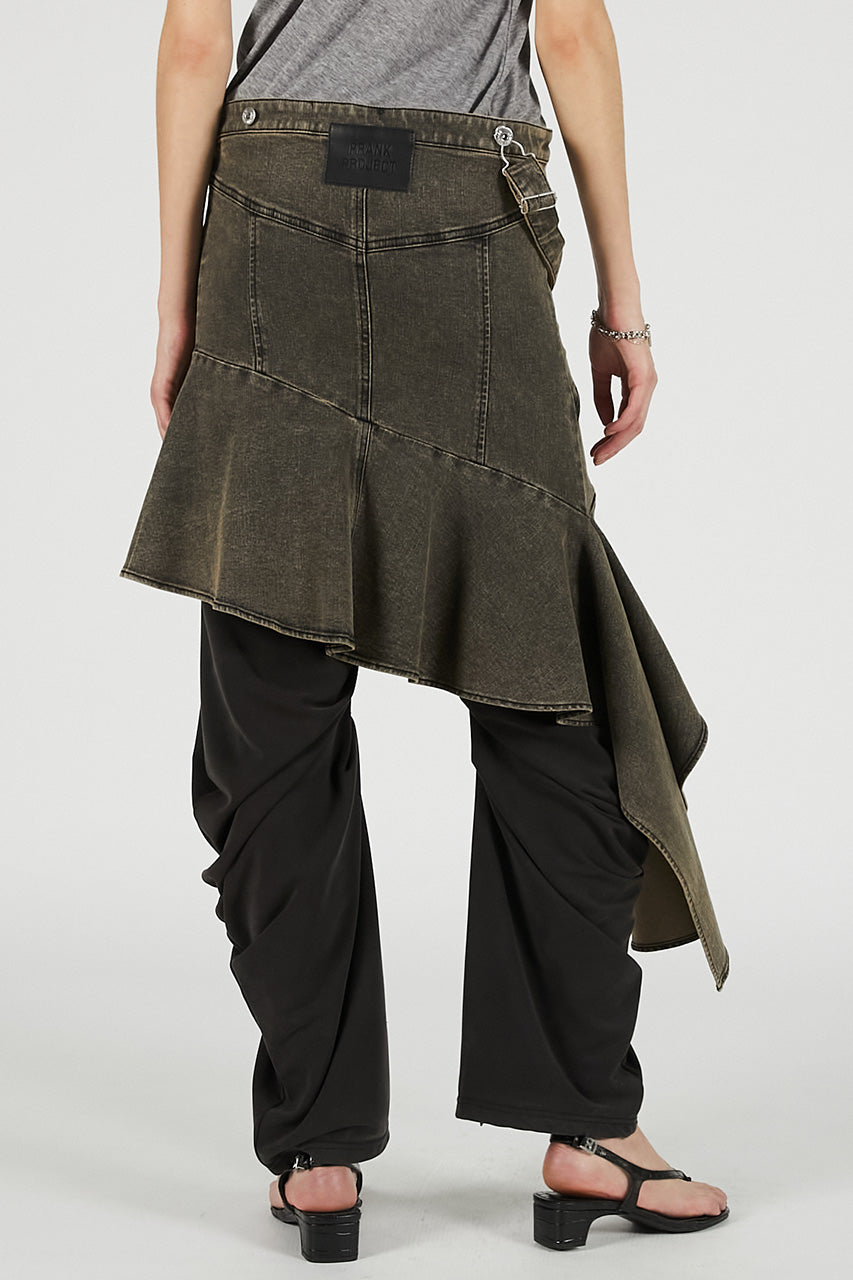 Asymmetrical Denim Tunic - 26SUMMER