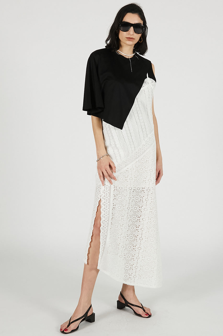 Lace Trimming Dress - 26SUMMER