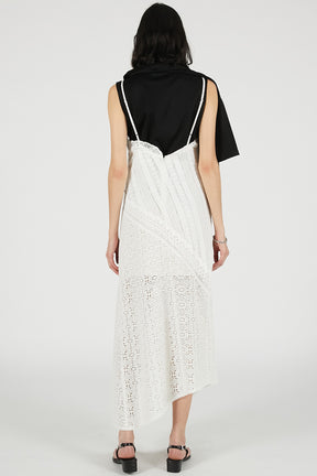 Lace Trimming Dress - 26SUMMER