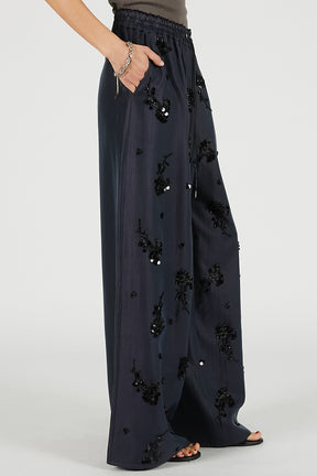 Embroidered Easy Pants - PRE ORDER