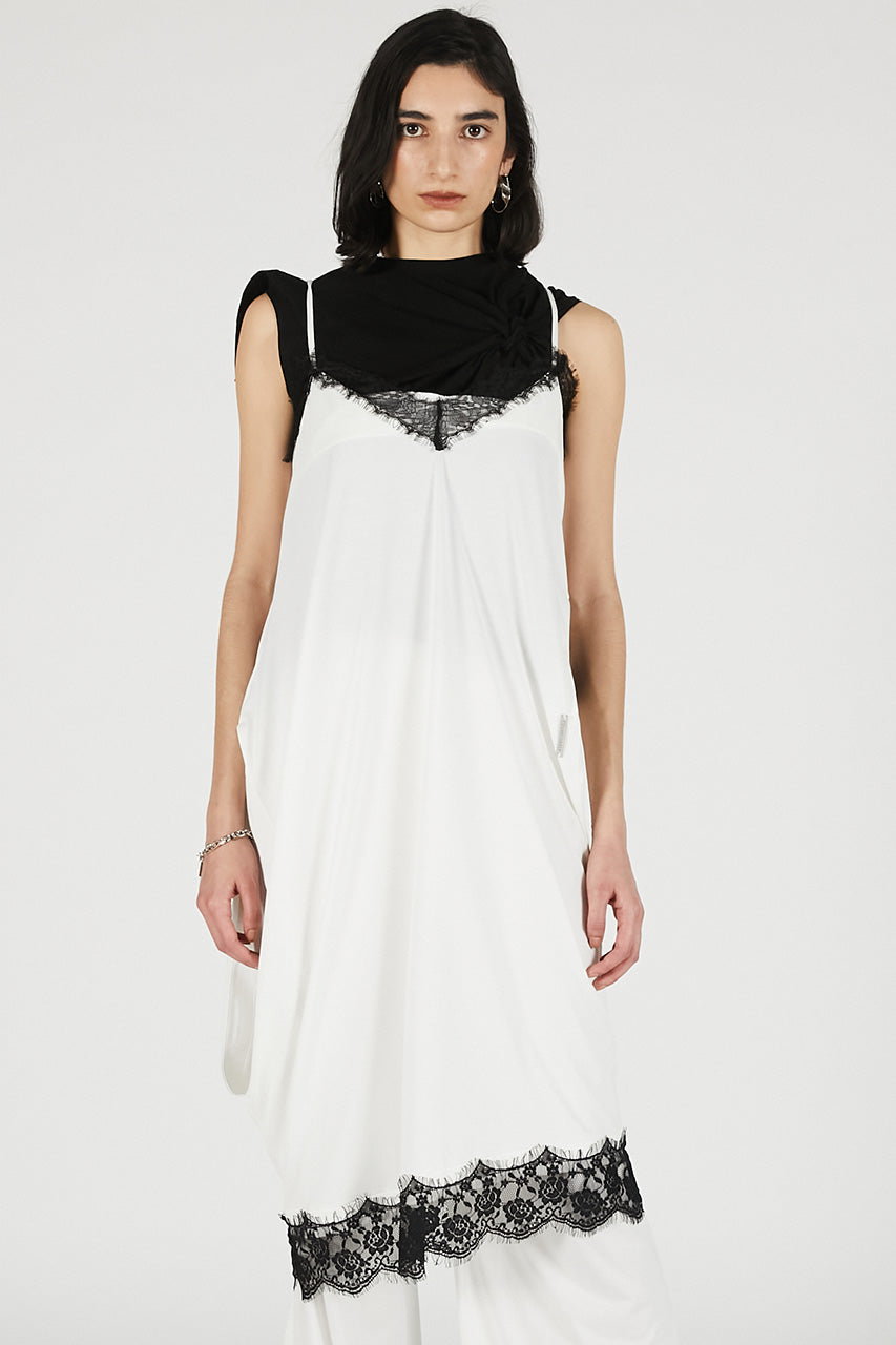 Slip Dress Layered Pants - 26SUMMER