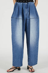 Peg-Top Denim Pants - PRE ORDER