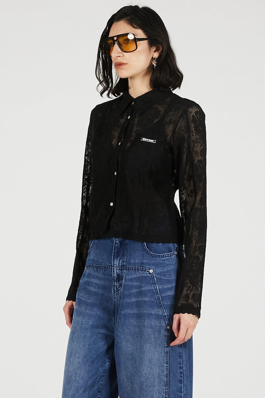 Crochet Lace Shirt - PRE ORDER