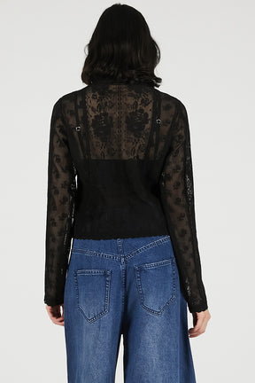 Crochet Lace Shirt - PRE ORDER