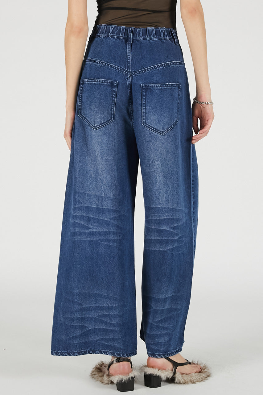 Tencel Denim Wide Pants