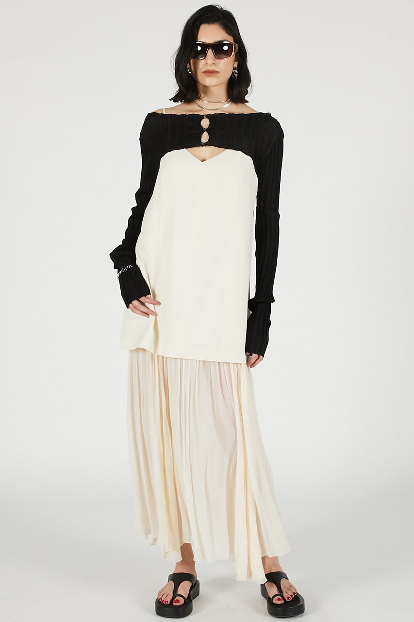 2WAY Sheer Rib Bolero - 26SUMMER