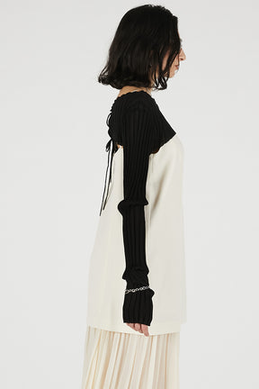 2WAY Sheer Rib Bolero - 26SUMMER