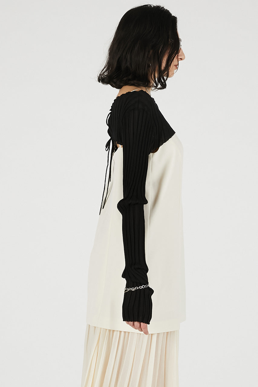 2WAY Sheer Rib Bolero - 26SUMMER