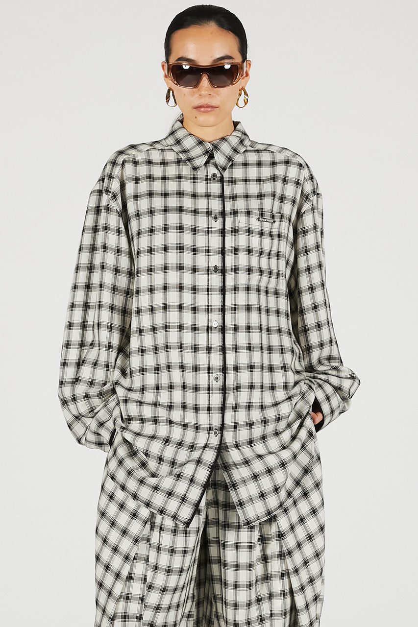 Karami Check Over Shirt - 26SUMMER