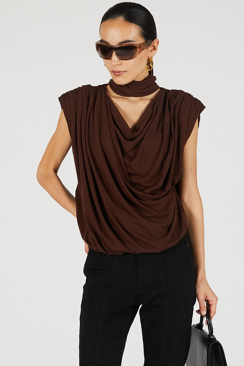 Drape Jersey Top - 26SUMMER