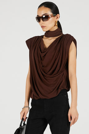 Drape Jersey Top - 26SUMMER