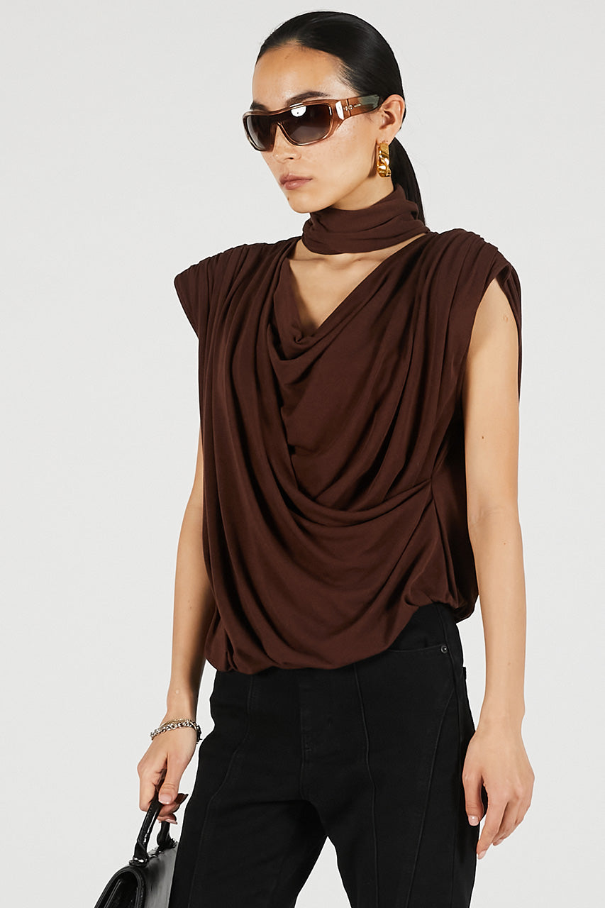 Drape Jersey Top - 26SUMMER
