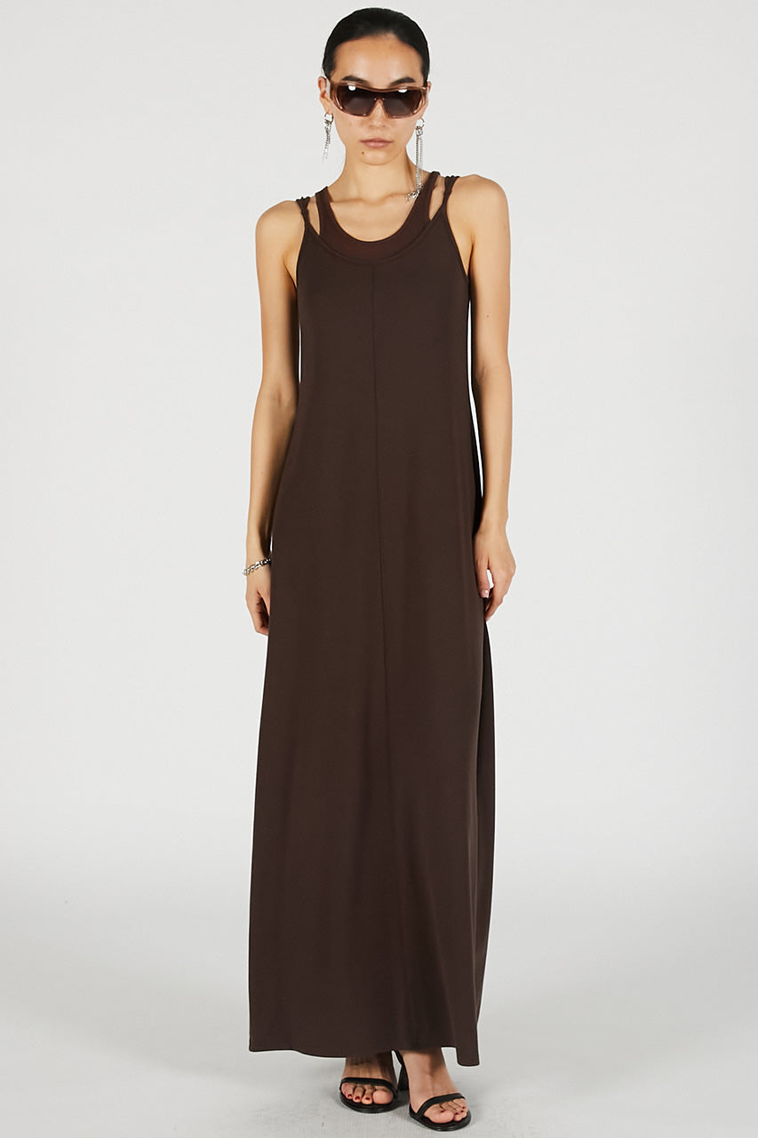 Double Neck Cup-In Cami Dress - 26SUMMER