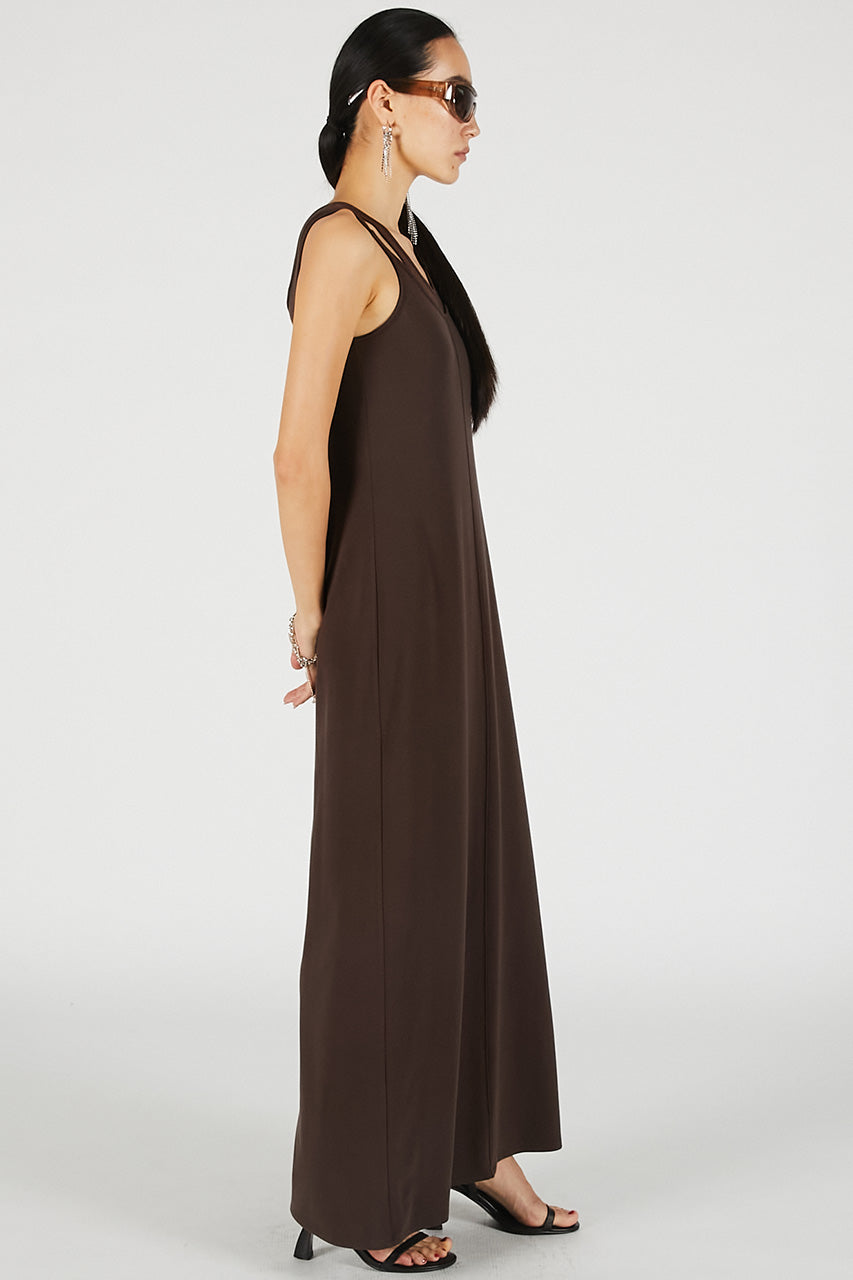 Double Neck Cup-In Cami Dress - 26SUMMER