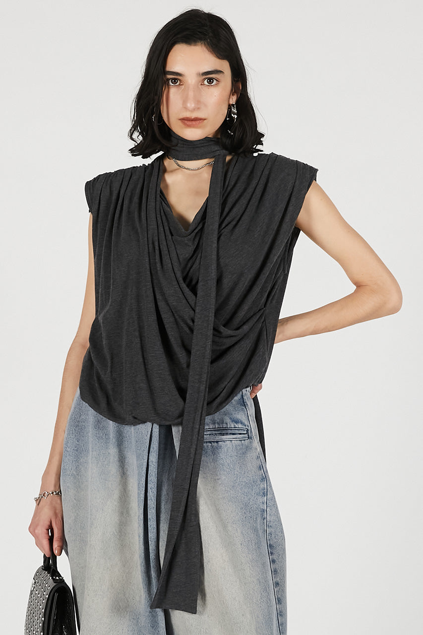 Drape Jersey Top - 26SUMMER