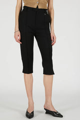 Side Hook Capri Pants