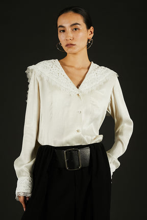 Lace Collar Shirt - PRE ORDER