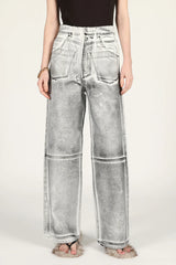 Spray Straight Denim Pants - 26 SUMMER