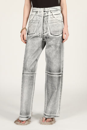 Spray Straight Denim Pants - 26 SUMMER