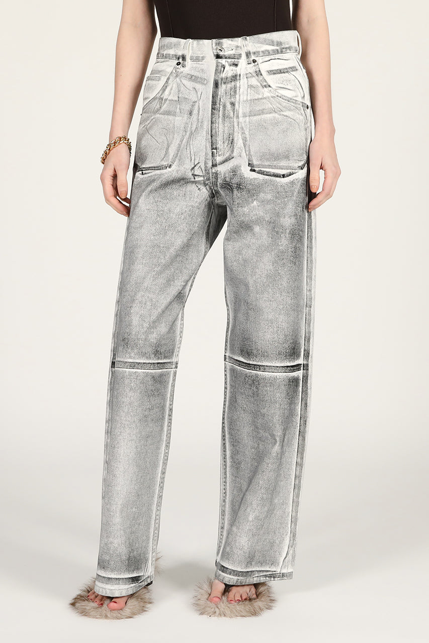 Spray Straight Denim Pants - 26 SUMMER