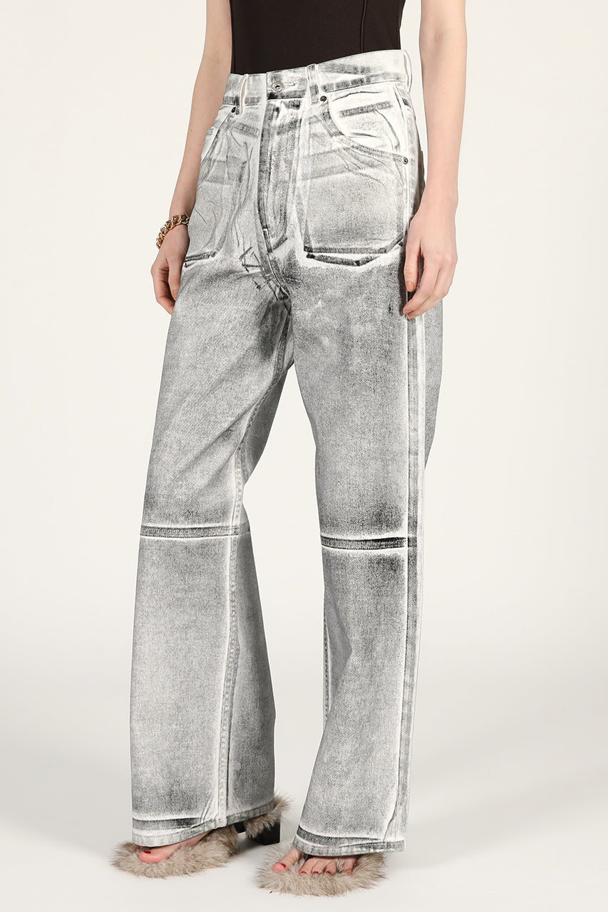Spray Straight Denim Pants - 26 SUMMER