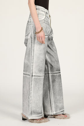 Spray Straight Denim Pants - 26 SUMMER