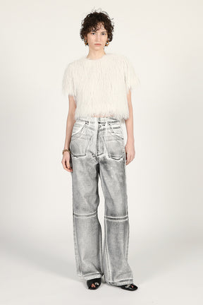 Spray Straight Denim Pants - 26 SUMMER