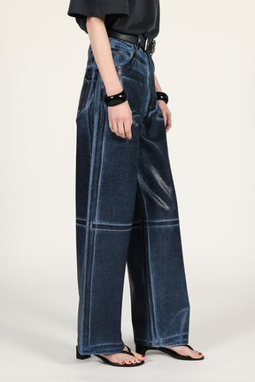 Spray Straight Denim Pants - 26 SUMMER