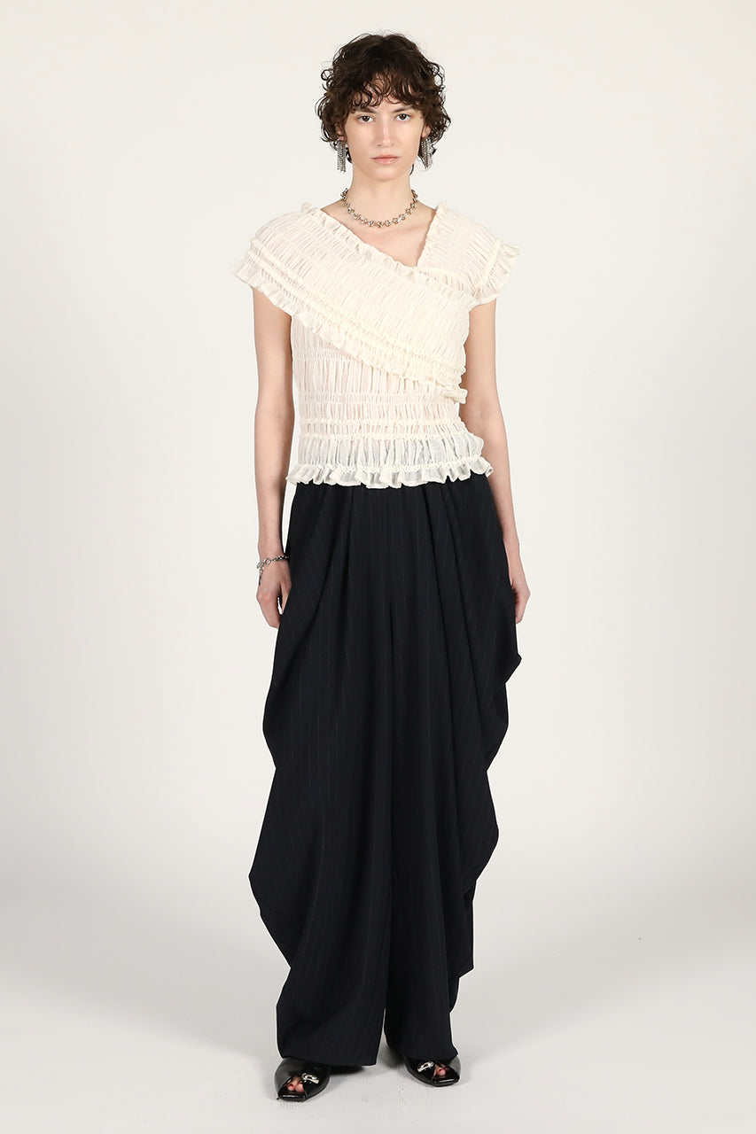 Crepe Shirring Top - 26SUMMER