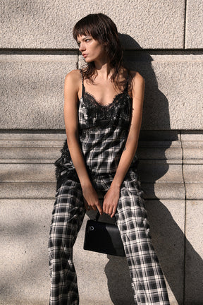 Asymmetrical Lace Camisole