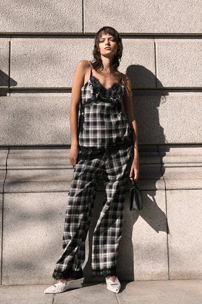 Asymmetrical Lace Camisole
