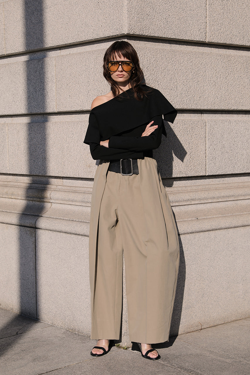 Slit Neck Cover Top - PRE ORDER