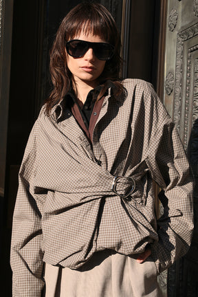 Buckle Balloon Shirt