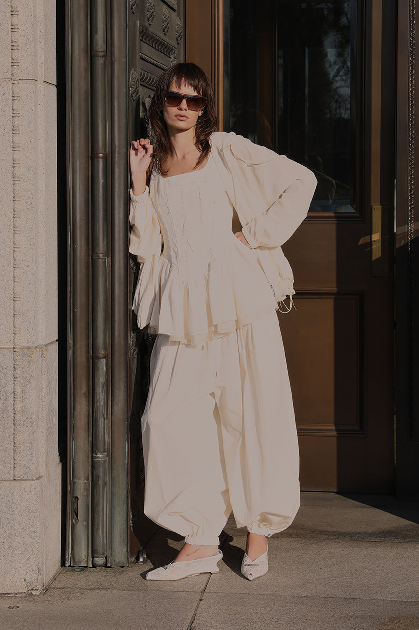 Light Tropical Zip Hoodie