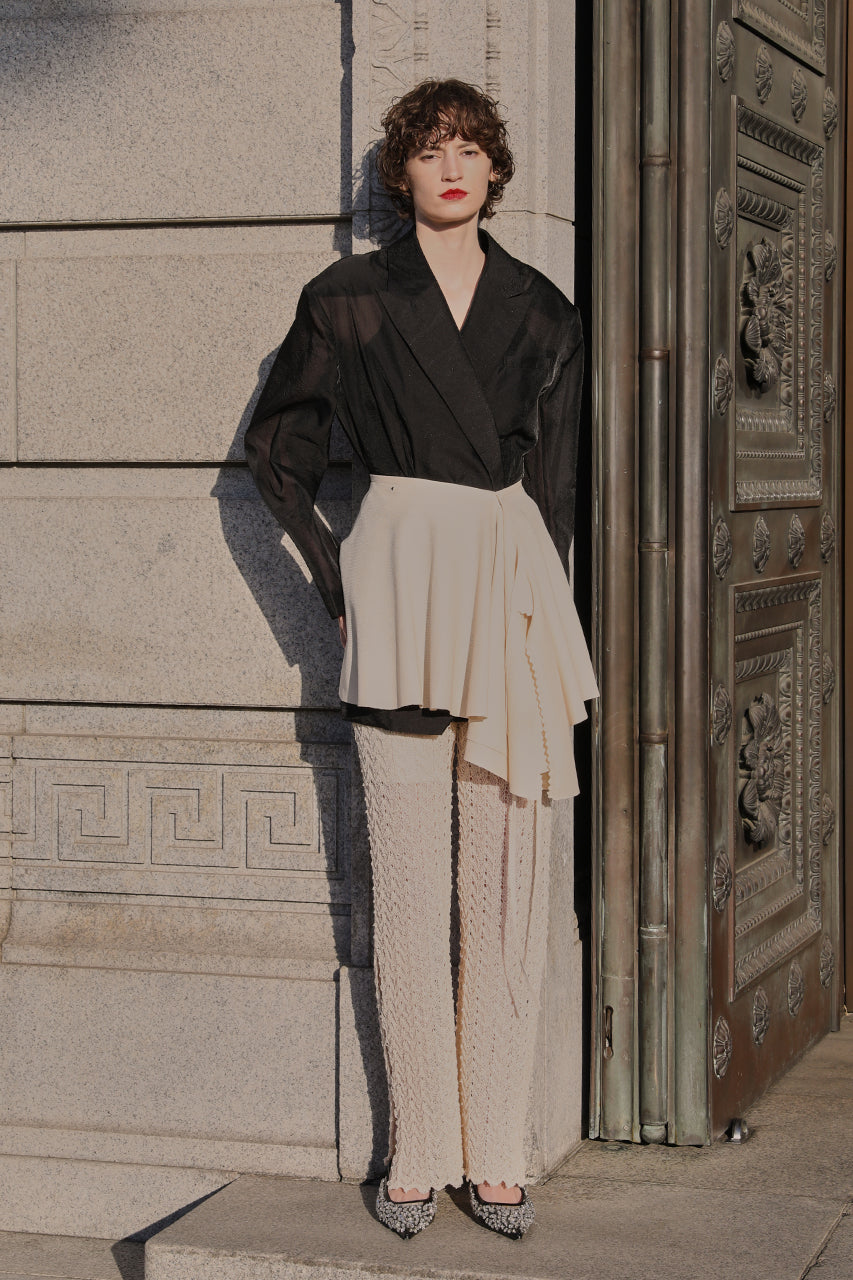 Sheer Oversized Jacket