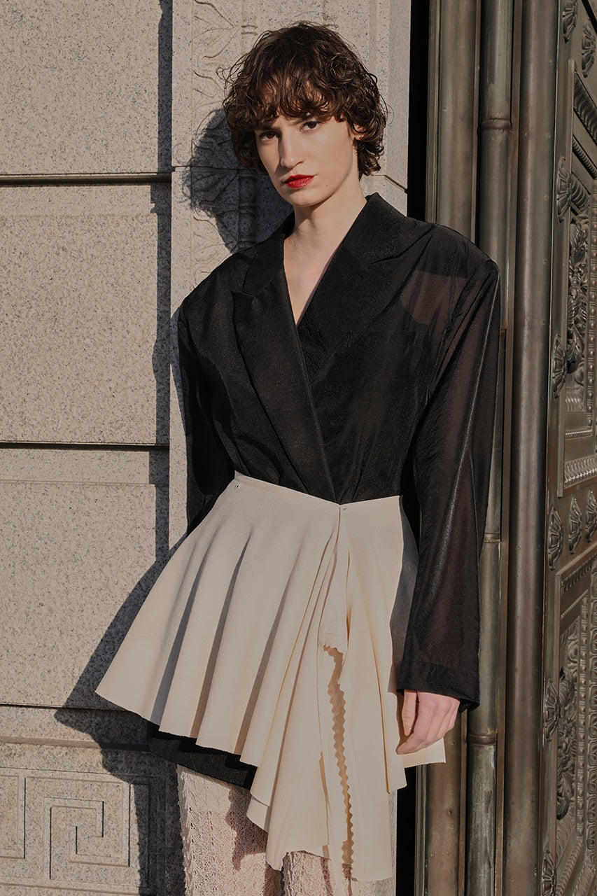Sheer Oversized Jacket
