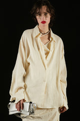 Satin Shirt And Camisole  - PRE ORDER