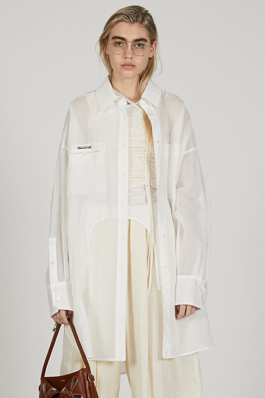 Cotton Boiled Big Shirt