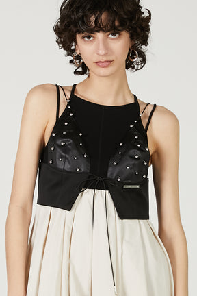 Metal Part Bra - 2025 SUMMER