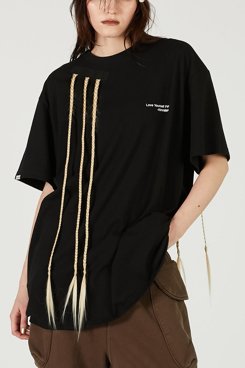 ★KIMHEKIM★Hair Collar “Love Yourself” T-Shirt★大人気★ Hair Collar