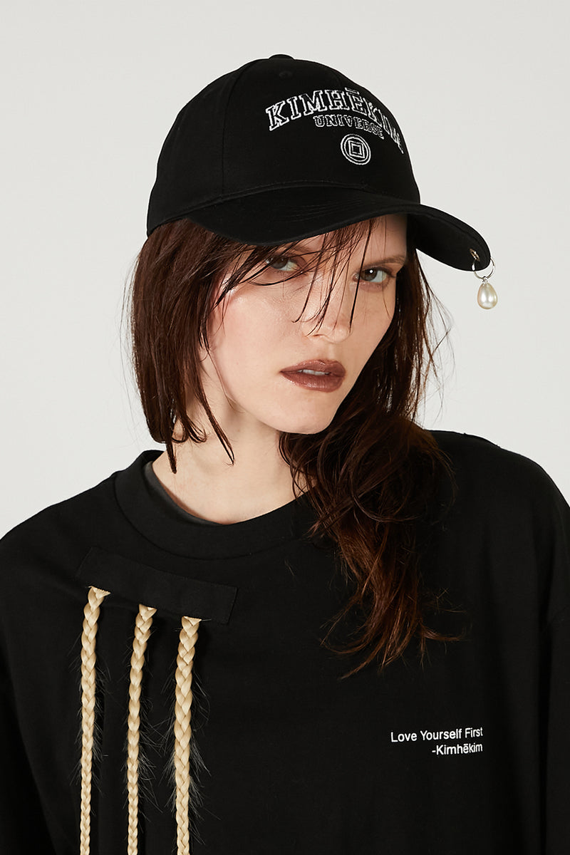 大人気新品セール ブ Pearl Pierced Cap Baseball 帽子