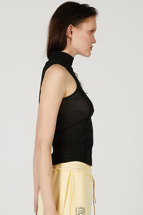 High Neck American Sleeve Top - 2025 SUMMER